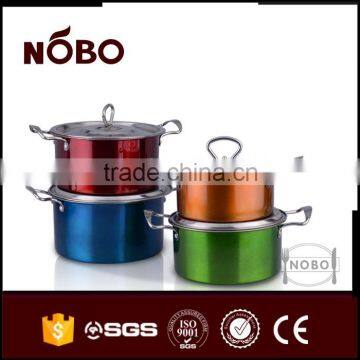 KOREA Style Stainless Steel Soup Pot 4 Pieces photo-5
