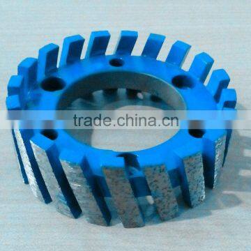 91x30x7 50mm arbor CNC diamond stubbing wheel for granite