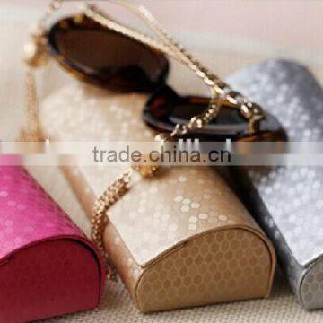 2016 unique desgin folding wholesale case color eyeglasses case