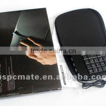 promotion mouse pad with numeric keypad and 3 port usb hub