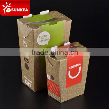 Custom printed snack boxes with logo