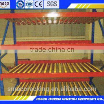 High Density Roller Slides Pipe Flow Through Racking photo-2