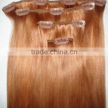 Wholesale Virgin Brazilian Clip in Hair Extensions Virgin Hair Made in China