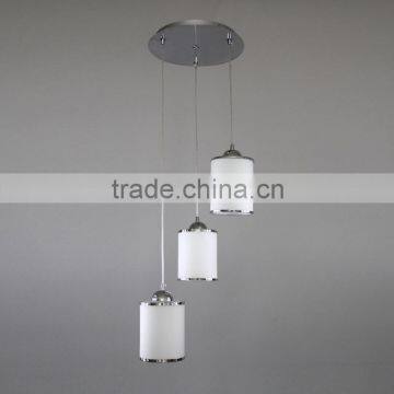 Popular 3 heads glass E27 chandelier lamp dining lamp&pendant lamp Cheap XD8671-3