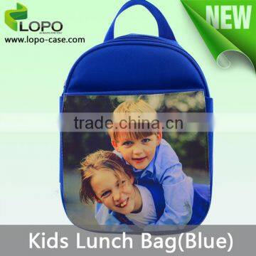 Popular Sublimation blank Unique kids lunch bag