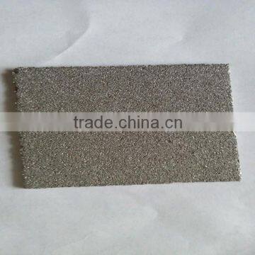 Plate type porous powder sintered metal filter parts SS316L SS316