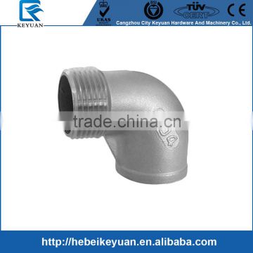 Stainless Steel Cast Threaded Elbow Connector 90 Angel Male to Female