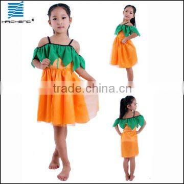 Halloween cute pumpkin dress costumes PC012