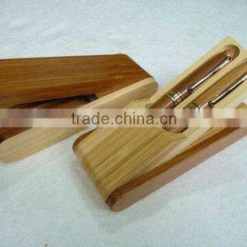 Bamboo pen box