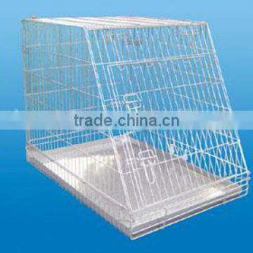 Firm and Hatchback Wire Dog Cage with metal tray