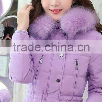 Wholesale Korean Female Long Down Jacket