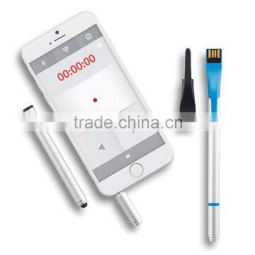 Point|03 tech pen-stylus, USB 4GB & laser pointer app|creative pen|USB pen and stylus|stationery gift |XD Design