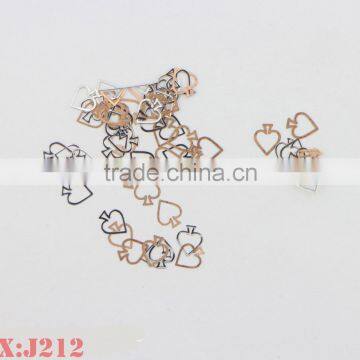 Fashional DIY nail Decoration design Metal Slice Soft metal sheet,nail polish gel