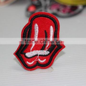 Latest Computer Embroidery Designs Clothing Patch Wholesale Cheap Custom Self-adhesive Embroidery Patch