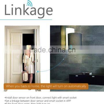 High Quality WiFi Alarm System With Smart Socket for IFTTT & APP WiFi GSM Home Alarm System Support Scene/IFTTT Function photo-4