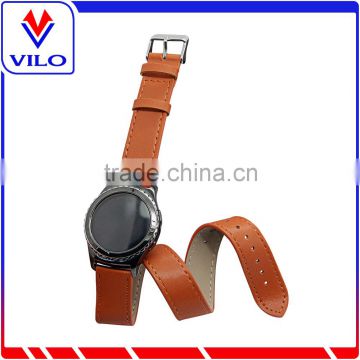 Fashion style whole sale multi colour genuine leather watch hand band for Samsung Gear S2                        
                                                                                Supplier's Choice