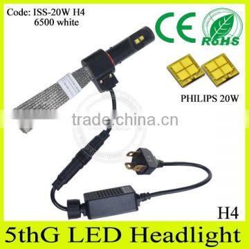 Hottest products!! Guangzhou auto parts 2500lm led h4, custom made headlight for jeep