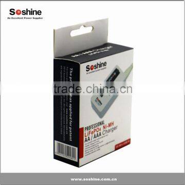 Soshine F3 Intelligent Single Charger for 3.2V Li-FePO4 14500 10440 and 1.2V Ni-MH AA AAA Batterie photo-4