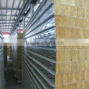 high quality ,fire -proof rock wool sandwich panel