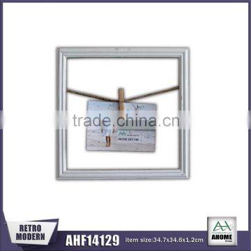 34CMH Wooden Picture Frame Wood Clamp In Distressed Finish