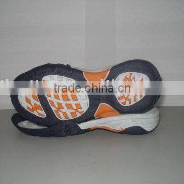 NEW HOT SALE BLACK WHITE ORANGE WOMEN/MEN TPR SHOE SOLE