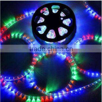 120V 220V 12V 24V IP65 Outdoor Diameter 13mm RGBY Red Green Blue Yellow 150ft LED Light Christmas