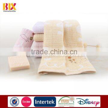Hebei Textile Muslin Cotton Honeycomb Gauze Kids Face Towel photo-1