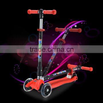 EN71 passed new folding kids kick scooter with adjustable height