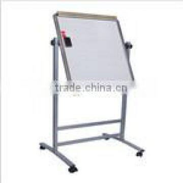 BW-VE Magnetic Surface Height Adjustable Standard Mobile Flip Chart with Wheels for Office