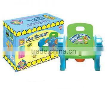 Children's amphibious sit lavatory chair