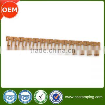 OEM gold plated metal stamping clip