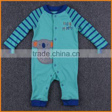 Foreign Trade Children's Clothing Baby Piece of Cotton Piece Pajamas Newborn Baby Clothes 0-6 Months of Newborn Baby Clothes photo-2
