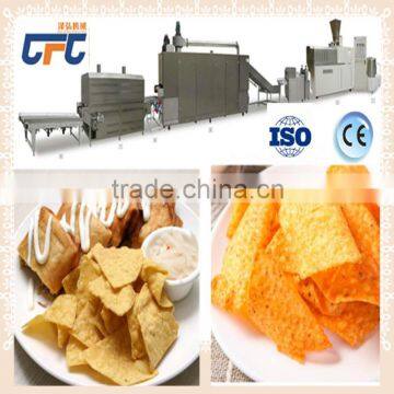 Full automatic doritos corn chips making machine