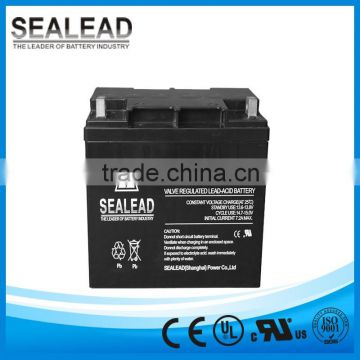 High quality battery 12v 24ah deep cycle batteries solor powered air conditioner battery