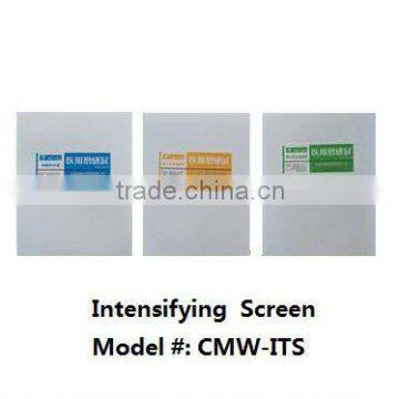 X-Ray Intensifying Screen Item #:CMW-ITS