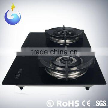 Top glass cast iron grate part name gas stove wholesale