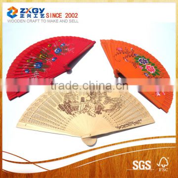 wooden hand fan ribs