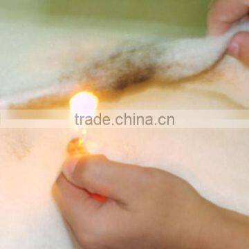 flame retardant needle punched wool felt