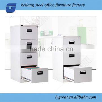 Office filing cabinet 4 drawer vertical A4 storage metal cabinet