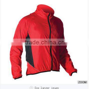 Lightweight Packable Stowaway Cycling Rain Jacket