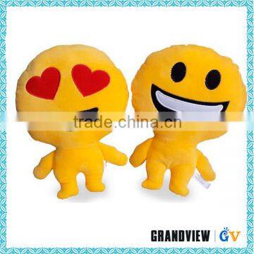 New Deisgn Pillow People Plush Toy Cute Whatsapp Emoji Pillow Doll