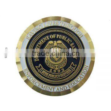 Military souvenir coin commemorative coin with laciness edge