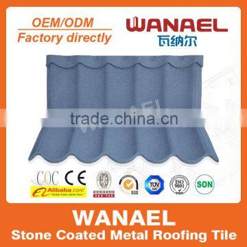 Wanael stone coated metal roof /type of roofing sheets/mobile houses,Guangzhou roof manufacturers