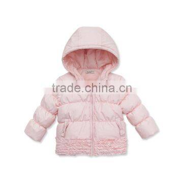 DB3014 dave bella 2015 winter infant coat baby padded jacket girls padded coat girls winter warm coat baby high quality jacket