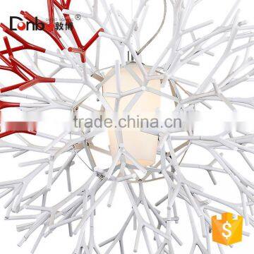 2016 New Product Christmas Decoration Resin Dendrite Lamp Modern Pendant Light