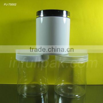 600g White Storage Plastic PET Jar