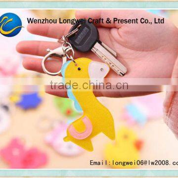 horse shaped metal key ring swivel hooks/led key ring/teddy bear key ring