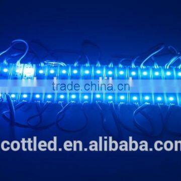 Ip67 12v 3leds/module 20pcs/string Rectangle 75*15mm Full Color Ws2811 LED Pixels Module photo-3