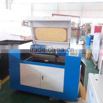 cnc laser cutting machine price with 600*900mm,60w-150w gold laser cutting machine