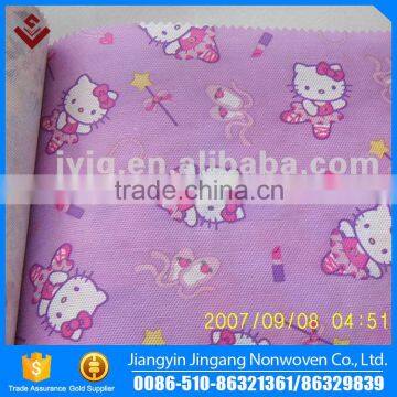 PP Printed Nonwoven Fabric Bedsheet Fabrics Textile